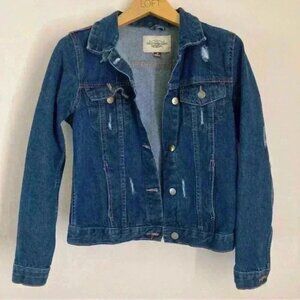 Denim Jacket by Ashley Vintage Charm Size Small